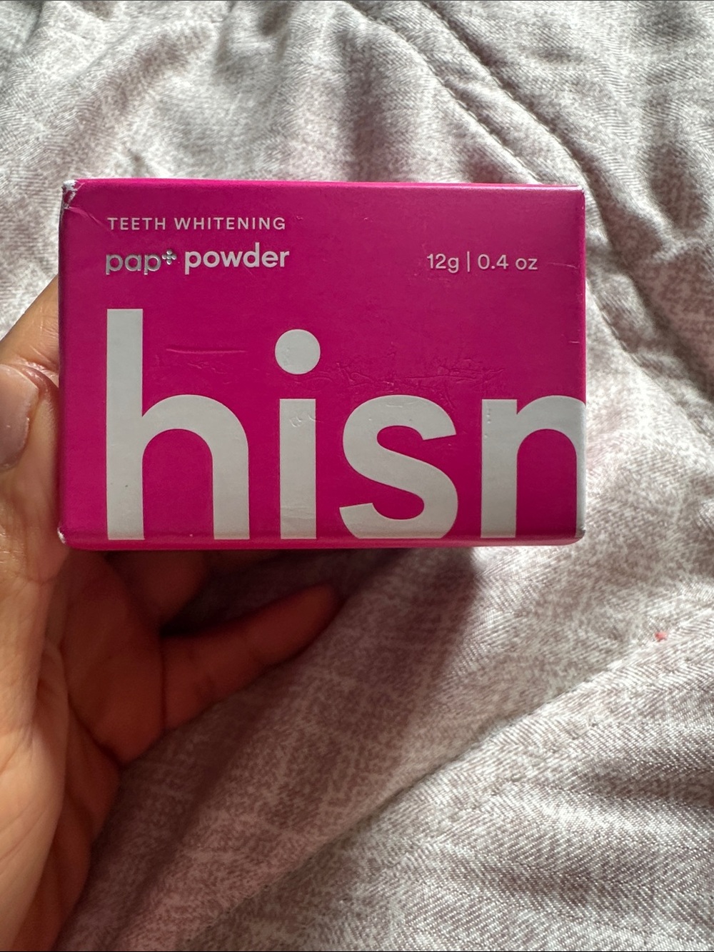 Hismile Teeth Whitening Powder 12g/0.4 oz Pap+ Powder Sealed